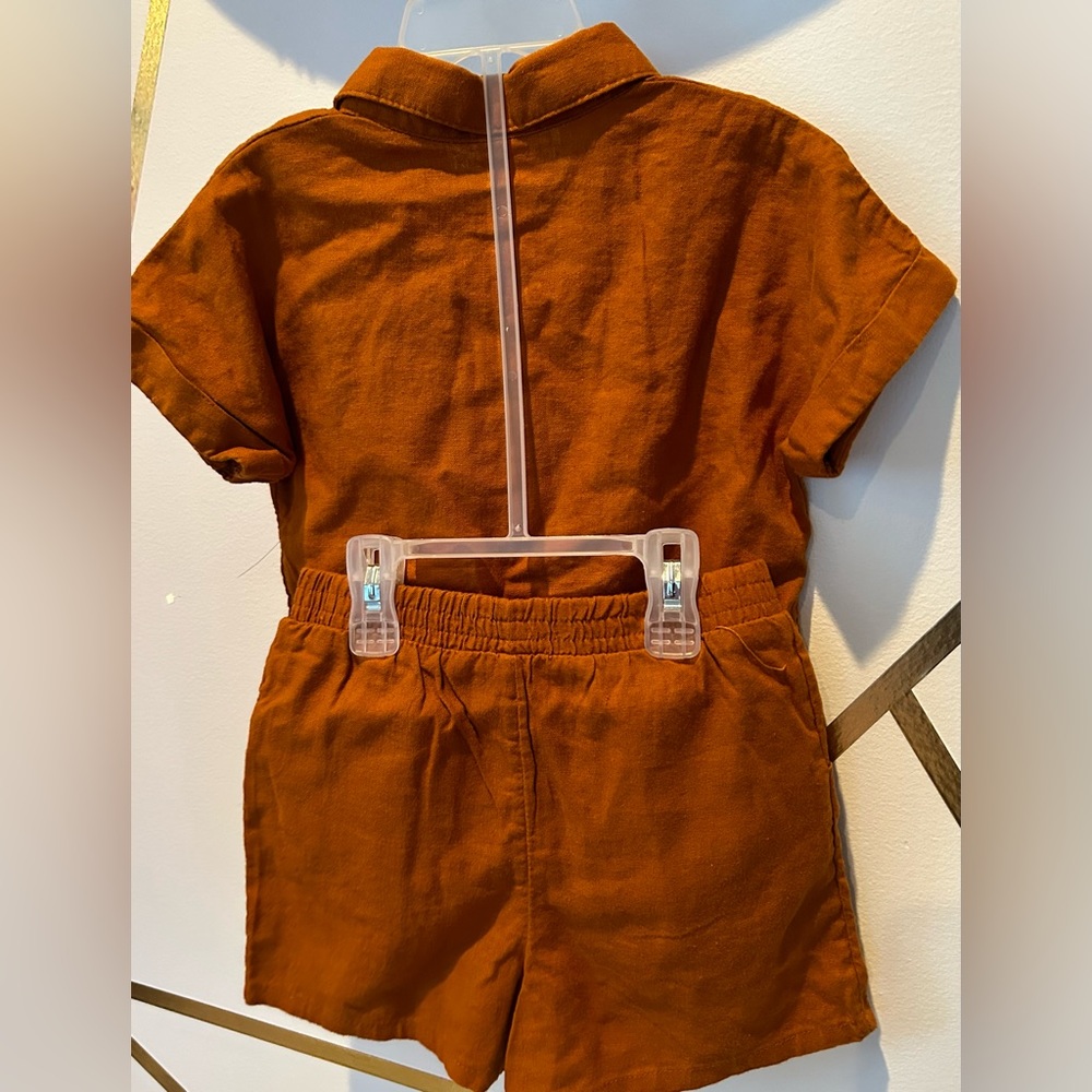 Wonder Nation Baby Boy 2pc Summer outfit sz 12 mo NWT - Picture 5 of 5